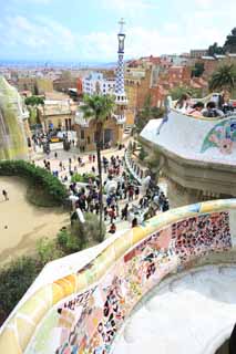 foto,tela,gratis,paisaje,fotografía,idea,Parque Güell, , , , 