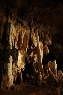 Foto, materiell, befreit, Landschaft, Bild, hat Foto auf Lager,Ishigaki-jima Island Tropfsteinhöhle, Tropfsteinhöhle, Tropfstein, Kalkstein, Höhle