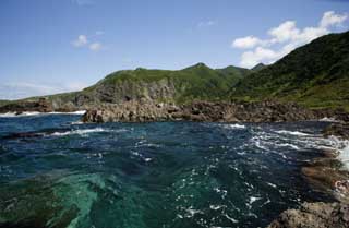 photo, la matière, libre, aménage, décrivez, photo de la réserve,La mémoire de la mer nommée la mère, falaise, Le rivage, pierre, vague