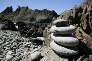 foto,tela,gratis,paisaje,fotografía,idea,Cimentación con pilotes de - de piedra del esfuerzo fútil, Servicio Buddhist para niños abortados, Esfuerzo fútil, Guardideity de niños, Piedra