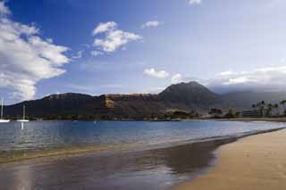 photo, la matière, libre, aménage, décrivez, photo de la réserve,Hébergez Plage de matin, plage sablonneuse, kayak, montagne, plage