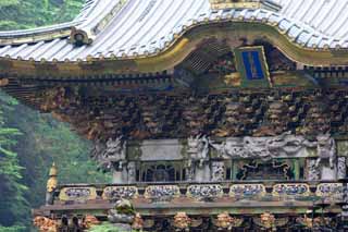 foto,tela,gratis,paisaje,fotografía,idea,El Tosho - Shrine seguro puerta de luz de gu, La puerta ligera segura, Herencia de mundo, Escultura, Soy lujoso