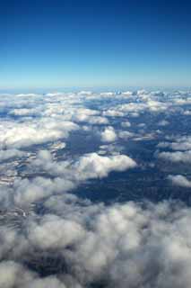 foto,tela,gratis,paisaje,fotografía,idea,lejano off Mts. Hidaka, Nube, Mts. Hidaka, Monte. Yuubari, Cielo azul