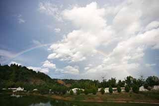 photo, la matière, libre, aménage, décrivez, photo de la réserve,La porte de l'arc-en-ciel, arc-en-ciel, , Sept couleurs, Lumière