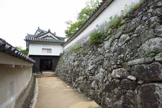 foto,tela,gratis,paisaje,fotografía,idea,El puerta de castillo de jo de - de Himeji, Cuatro tesoros nacionales Castle, Sadanori Akamatsu, Shigetaka Kuroda, Hideyoshi Hashiba