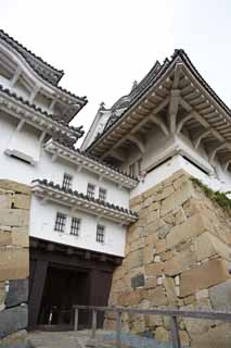 foto,tela,gratis,paisaje,fotografía,idea,Himeji - Castle de jo, Cuatro tesoros nacionales Castle, Sadanori Akamatsu, Shigetaka Kuroda, Hideyoshi Hashiba