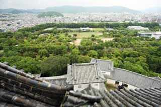 foto,tela,gratis,paisaje,fotografía,idea,El paisaje de Himeji - Castle de jo, Cuatro tesoros nacionales Castle, Sadanori Akamatsu, Shigetaka Kuroda, Hideyoshi Hashiba