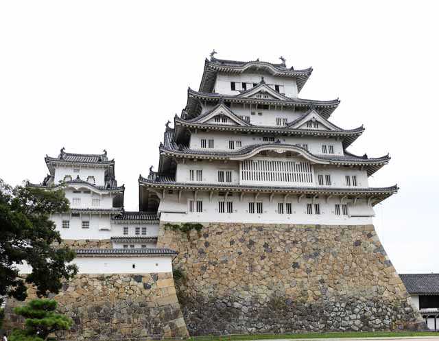 foto,tela,gratis,paisaje,fotografía,idea,Himeji - Castle de jo, Cuatro tesoros nacionales Castle, Sadanori Akamatsu, Shigetaka Kuroda, Hideyoshi Hashiba