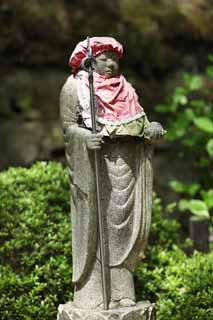 foto,tela,gratis,paisaje,fotografía,idea,La tutor deidad de niños de Hase - templo de dera, Tutor deidad de niños, Ishibotoke, Chaitya, Mitera de la flor