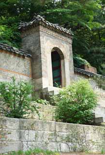 fotografia, materiale, libero il panorama, dipinga, fotografia di scorta,Il cancello del sacrario di Akitoku, La Corte Imperiale l'architettura, Io sono cinabro rosso, Un arco, eredità di mondo