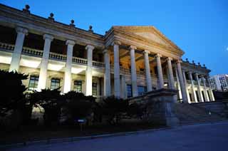 Foto, materieel, vrij, landschap, schilderstuk, bevoorraden foto,Stevigheid Kotobuki heiligdom vrijmetselaar , Moderne architectuur, Europa, Stenige colonne, Ik maak het boven aan