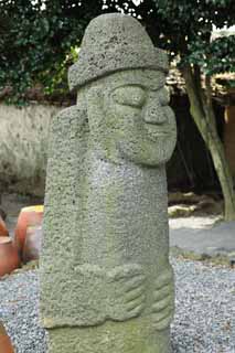 fotografia, materiale, libero il panorama, dipinga, fotografia di scorta,Torr Hull il furgone, simbolo, la divinità di guardiano di viaggiatori, prenda a sassate statua, Un ornamento