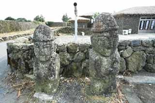 fotografia, materiale, libero il panorama, dipinga, fotografia di scorta,Torr Hull il furgone, simbolo, la divinità di guardiano di viaggiatori, prenda a sassate statua, Un ornamento