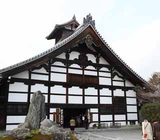 foto,tela,gratis,paisaje,fotografía,idea,Salón de sermón de Tenryu - ji, Chaitya, Meditación de Zen, Herencia de mundo, Sagano