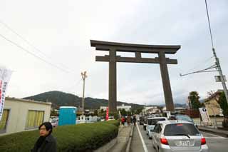 foto,tela,gratis,paisaje,fotografía,idea,Otorii del santuario de Shinto de Three-wheeled, Shinto, Prevención en contra del mal, Recinto, Puerta del santuario sintoísta