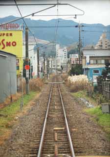 foto,tela,gratis,paisaje,fotografía,idea,Línea de Sakurai de JR, Ferrocarril, Tren, Tren local, 221 tren de sistema