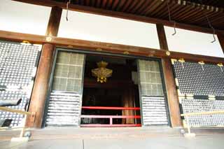 foto,tela,gratis,paisaje,fotografía,idea,Temple templo interior de Ninna - ji, El estilo de la corte imperial, Estructura de habitación principal, Chaitya, Herencia de mundo