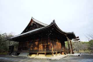 foto,tela,gratis,paisaje,fotografía,idea,Temple Kannondo de Ninna - ji, Estilo arquitectónico japonés, Los Kannon - con - one mil - brazos, Chaitya, Herencia de mundo