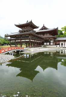 photo, la matière, libre, aménage, décrivez, photo de la réserve,Byodo-dans Temple temple du phénix chinois, patrimoine de l'humanité, Foi Jodo, Pessimisme dû à la croyance dans la troisième et dernière étape de Bouddhisme, Un Amitabha image sédentaire