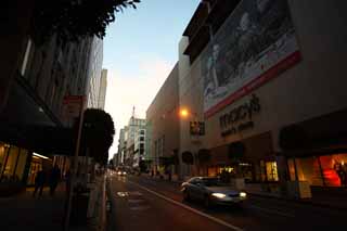 foto,tela,gratis,paisaje,fotografía,idea,San Francisco del anochecer, De noche, Automóvil, Edificio, Hilera de casas a lo largo de una calle de ciudad