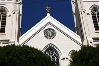 foto,tela,gratis,paisaje,fotografía,idea,La iglesia de San Francisco, Cristianismo, Cruz, Fe, Cristal de colores