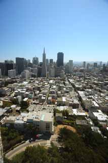 foto,tela,gratis,paisaje,fotografía,idea,El marítimo de San Francisco, Edificio alto, En el centro, Zona residencial, Pendiente