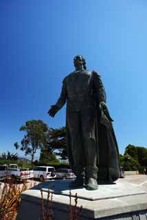 foto,tela,gratis,paisaje,fotografía,idea,Idea de Columbus, Gran edad de navegación, Colón, Estatua de bronce, El Nuevo Mundo