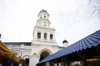 Ôîòî, ìàòåðèàëüíûé, ñâîáîäíûé, ïåéçàæ, ôîòîãðàôèÿ, ôîòî ôîíäà.,Sultan Abu Bakar Mosque, Islam, Ïîêëîíåíèå, ß ïðåêðàñíûé, Òðè ãîñóäàðñòâà ÷åðåïèö