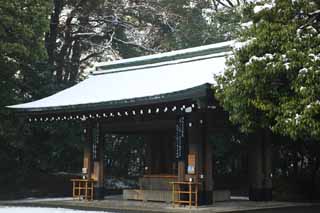 Ôîòî, ìàòåðèàëüíûé, ñâîáîäíûé, ïåéçàæ, ôîòîãðàôèÿ, ôîòî ôîíäà.,Meiji Shrine ñðåäñòâà, Èìïåðàòîð, Shinto shrine, torii, Ñíåã