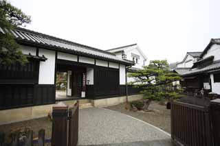 Foto, materiell, befreit, Landschaft, Bild, hat Foto auf Lager,Kurashiki Kurashiki Geschichtengebäude, Traditionelle Kultur, Das Pflaster, Japanische Kultur, Die Geschichte