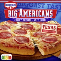 Een afbeelding van Dr. Oetker Big Americans pizza Texas