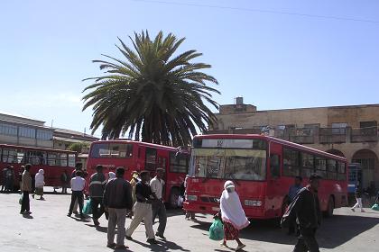 Mede Ertra bus station - Asmara Eritrea.