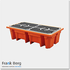 spill tray drums, drum bund, drum sump steel, galvanized, spill pallets, steel drum drip tray, plastic spill pallet for 200L drums, PE drip trays, spill pallet for drum 