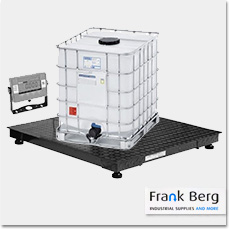 IBC container scales, IBC tote scale, pallet weighing systems