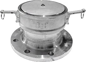 camlock coupling welded on flange, stainless steel flange with camlock coupler, adapter