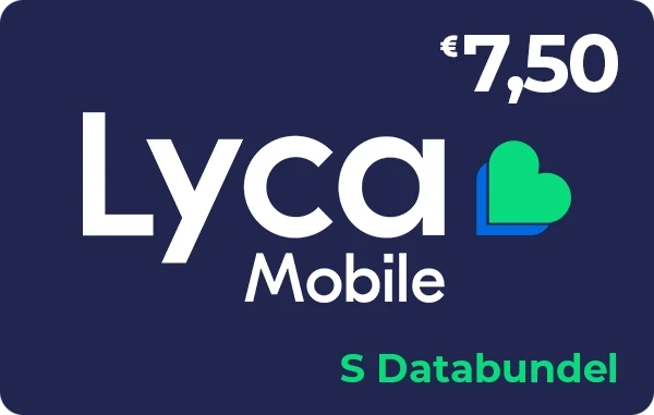 Lyca Databundel S 7,50 euro