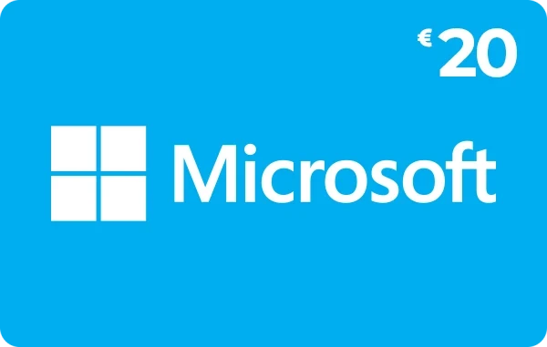 Microsoft Giftcard 20 euro