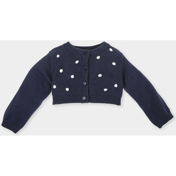 Textiel Meisjes Jacks / Blazers Tutto Piccolo 3464W17-AZUL-MARINO Blauw