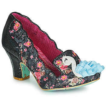 Schoenen Dames pumps Irregular Choice Paddle Boat Zwart / Roze