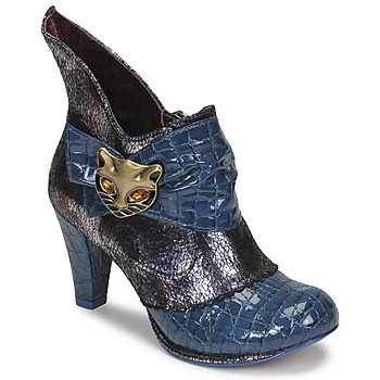 Schoenen Dames Enkellaarzen Irregular Choice MIAOW Marine