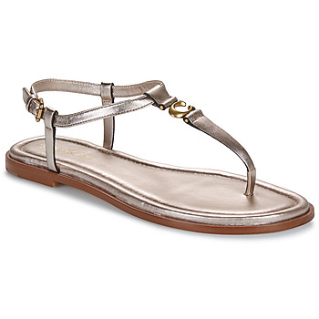 Schoenen Dames Sandalen / Open schoenen Coach JESSICA LTH SANDAL Goud