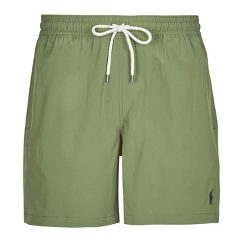 Textiel Heren Zwembroeken/ Zwemshorts Polo Ralph Lauren MAILLOT DE BAIN UNI EN POLYESTER RECYCLE Kaki