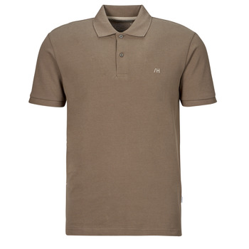 Textiel Heren Polo's korte mouwen Selected SLHDANTE SS POLO Bruin