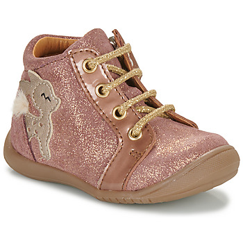 Schoenen Meisjes Hoge sneakers GBB BICHETTE Roze