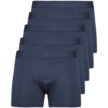 Ondergoed Heren Boxershorts Selected 5-Pack Boxers Johan Blauw