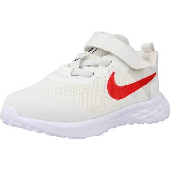 Schoenen Jongens Sneakers Nike REVOLUTION 6 BABY Wit