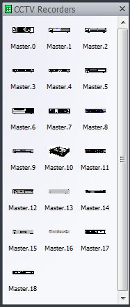 CCTV Visio stencils - DVR