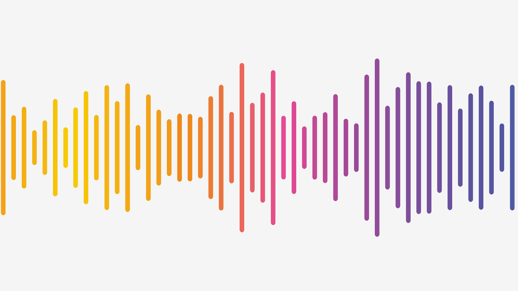 sound wave representation, illustration