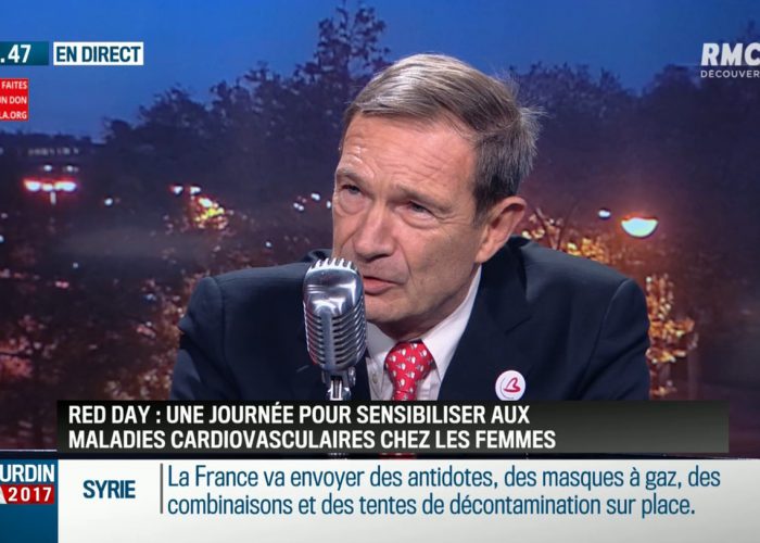 Dr Jean-Jacques Monsuez, invité de Jean-Jacques Bourdin à l’occasion du RED DAY