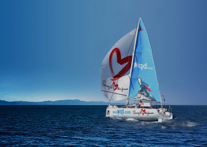 Suivez les exploits de la navigatrice Alexia Barrier lors de la Solitaire du Figaro